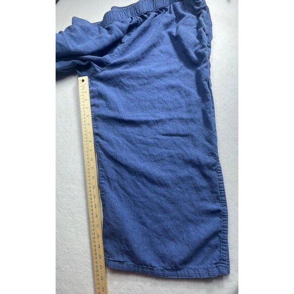 Patagonia Women's Garden Island Pants Blue Size XL Hemp Lyocell 56566 Breathable - Picture 10 of 11